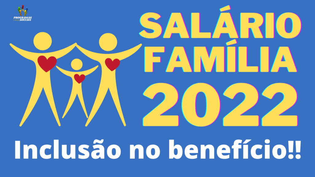 salario família 2022