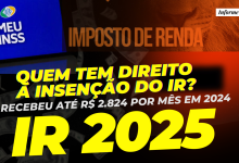 Começa na próxima segunda-feira a entrega do IR 2025;