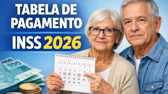 Pagamento da aposentadoria 2026 tem calendário confirmado; veja as datas oficiais