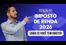 Isenção do Imposto de Renda começa a valer em 2026 para salários de até R$ 5 mil