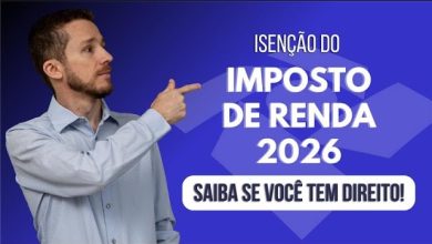 Isenção do Imposto de Renda começa a valer em 2026 para salários de até R$ 5 mil