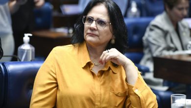 Damares aciona Justiça contra escola de samba por campanha antecipada para Lula